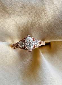 Designer <b>Vintage</b> Style Wedding <b>Ring</b> Oval Cut Moissanite Engagement <b>Ring</b> 14K <b>Gold</b> Antique Style Women's Party Gifts Fine Jewelry - Product Image 2