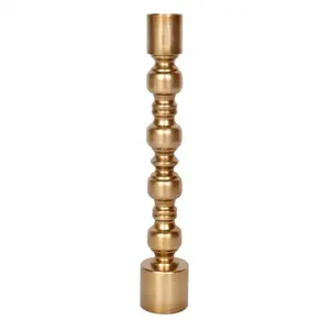 Meilleure Vente - Support de Bougie au Design Haut de Gamme - Porte-Bougie en Métal Plaqué Or Fini Haute Qualité en Aluminium - Nouveauté Tendance - Product Image 5