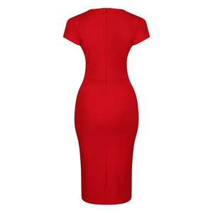 เดรสโปโลผู้หญิงระบายอากาศได้ดี - ลุคสปอร์ตสบายๆ สำหรับฤดูร้อน - เดรสผ้าฝ้ายปิเก้แขนสั้นพร้อมโลโก้สั่งทำ - Product Image 3