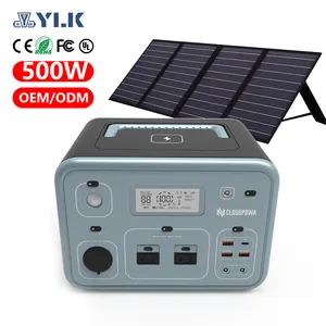 Portable Power Station 200w 300w 500w 1000w Lithium Battery Power Backup Energy Storage Bank