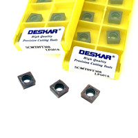 DESKAR SCMT09T304 TCMT090204 110204 16T304 LF6018 Plaquette en carbure indexable pour tour CNC, pour porte-outil SCLCR TCLCR