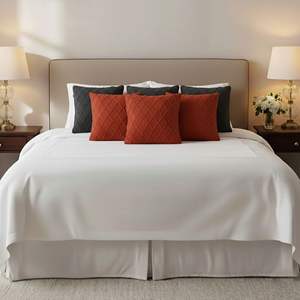 SOGA 6PC 45cm Classic <b>Red</b> Diamond and Charcoal Grey Cable Knit Pillow <b>Covers</b> Set Elegant <b>Cushion</b> Cases Collection - Product Image 4