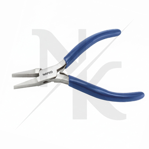High Quality Flat Nose <b>Pliers</b> 115mm Stainless Steel Serrated Jaws <b>Mini</b> Jewelry Setting DIY Hand Tool for Jewelry Making <b>Pliers</b> - Product Image 4