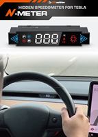 Nouveau compteur de vitesse Shadow Ninja Meter Plug & Play HUD, affichage caché de 3,52 pouces pour Tesla Model 3/Y