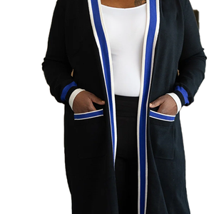 Cárdigan Casual de Cuello en V de Lana/Cachemira de Chenilla, Ropa Griega Premium, Regalo Cálido de Invierno para Hermandades y Uso Diario - Product Image 5