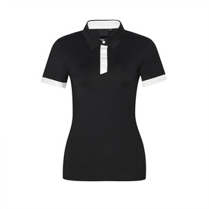 Polo Femme Été 2020 Nouvelle Collection – T-shirt Décontracté à Manches Courtes Coupe Slim en Fibres Biologiques – Vente Flash - Product Image 5