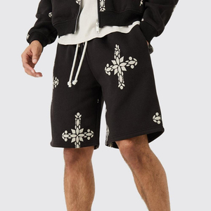 กางเกงขาสั้นผู้ชายรุ่นใหม่ 100% ผ้าฝ้าย เอวกลาง ระบายอากาศได้ดี คุณภาพสูง ดีไซน์โดดเด่นสำหรับสไตล์ลำลอง - Product Image 1