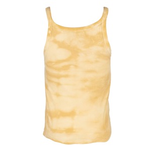 Women <b>Cloud</b> Tie Dye Ribbed Tank Top Bow Tie <b>Neck</b> Slim Fit Casual Summer Cami Vest Top Multicolor - Product Image 1