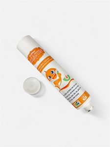 หลอดพลาสติก ABL พร้อมฝาเกลียวหลากหลายแบบ พิมพ์ลายสีเหลืองตามสั่งด้วยเทคนิคการพิมพ์ออฟเซตสำหรับบรรจุภัณฑ์เครื่องสำอาง - Product Image 6