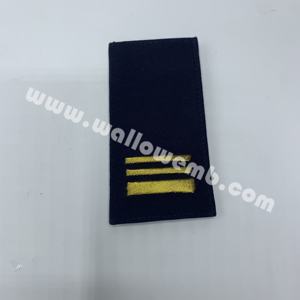 Top Quality Customizable 3 Bar Bomba Epaulette <b>Slip</b> On Malaysian Service Rank Insignia for Personal Defense Equipment - Product Image 3