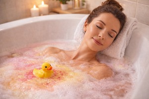 ลูกบอลอาบน้ำออร์แกนิคธรรมชาติ 100% ปรับแต่งได้ บรรเทาความเครียด กลิ่นหอมอโรมาเธอราพี เชียบัตเตอร์ บำรุงผิว ได้รับการรับรองมาตรฐาน MSDS GMP ISO - Product Image 3