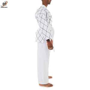 Custom Unisex White Karate Gi Sportswear Uniform 180g Polyester/Cotton <b>Blend</b> for Martial Arts with OEM Service - Product Image 3
