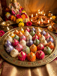 <b>Bulk</b> Price Modak Shape Aroma Soy <b>Candle</b> Luxury Scented <b>Candles</b> Home Decor Festive Diwali Gift Customized Private Label Box - Product Image 6