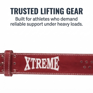 Ceinture de musculation en cuir personnalisée avec boucle à double ardillon, ceinture de powerlifting sur mesure, articles de sport robustes, ceinture en cuir de qualité supérieure - Product Image 2