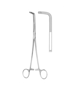 คีมจับเส้นเลือดคุณภาพสูง Finochietto Thoracic Forceps ทำจากเหล็กกล้าไร้สนิม สำหรับการผ่าตัดหัวใจและหลังอก และการผ่าตัดทั่วไป - Product Image 1