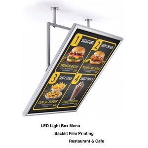 Película Retroiluminada Impresa Digitalmente Personalizada para Caja de Luz LED, Letrero de Menú, Pantalla Publicitaria para Tienda - Product Image 6