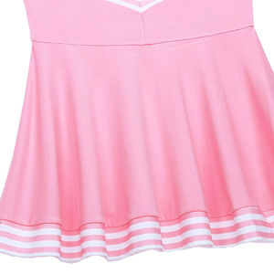 Conjuntos de Uniformes de Porristas Transpirables y Elásticos para Niñas y Mujeres, Logotipo Personalizado, Falda de Poliéster, Disfraces para Equipos Escolares - Product Image 4