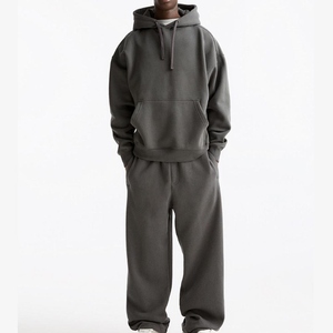 Survêtement décontracté pour homme conçu pour le confort et la flexibilité, doux, respirant, coupe ajustée, hiver, logo personnalisé OEM - Product Image 4