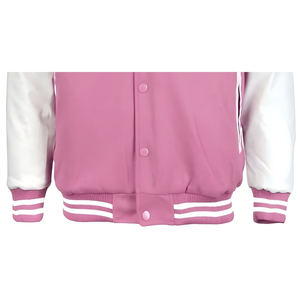 Blouson universitaire en laine Melton pour homme, coque en nylon/coton, tissu en laine, coupe-vent et écologique, personnalisable, finition de qualité, vente en gros - Product Image 5