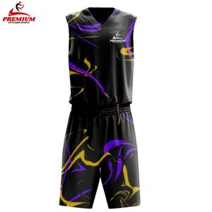 Uniforme de basket-ball unisexe, tissu doux et respirant, léger, coupe confortable, idéal pour les sports en salle - Product Image 5