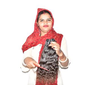 Extensions de cheveux humains vierges indiens 100% Remy, aspect naturel, non traités, cuticules alignées, boucles crépues, en gros, par Export - Product Image 1