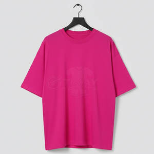 Chemise à épaules tombantes pour femme, tissu respirant pour une coupe décontractée, mode décontractée et style streetwear. - Product Image 4