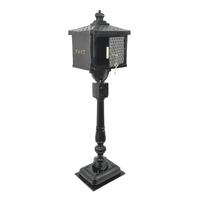 Boîte aux lettres sur pied pour jardin, robuste, haute, avec support, pour extérieur, fournitures de jardinage