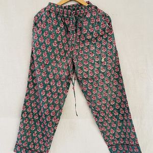 Nouvel arrivage : Ensemble de nuit en coton pour femme, magnifique pyjama indien imprimé à la main, 100 % coton - Product Image 5