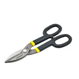 CROWNMAN 10" 12" Tin Snips Drop Forged Carbon Steel Multi Hand Cutting Tool Heavy Duty Straight Cut Tin Snip Shears