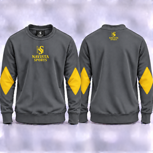 OEM High Quality 100% Cotton <b>Crewneck</b> Sweatshirts Plus Size Custom Logo Printing Solid Fleece Winter Streetwear Low MOQ - Product Image 1