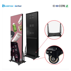 Pantalla LED para póster de alta luminosidad con tecnología GOB, gabinete de hierro, empalme sin costuras, P1.86 640 x 2240 mm, venta al por mayor - Product Image 2