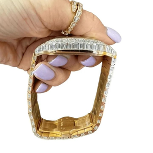 Brand New High Quality Customized Iced Out Lab Grown <b>Watch</b> Stainless Steel Best Quality Diamond <b>Watch</b> for <b>Men</b> - Product Image 3