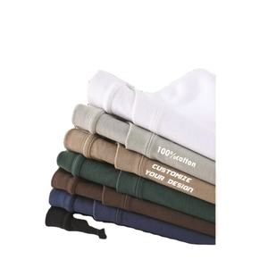 T-shirt Homme Personnalisé Uni 400 GSM Coton Lourd 100% Coupe Oversize Épaules Tombantes Style Boxy Écologique Streetwear - Product Image 3