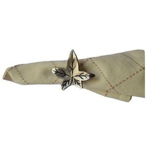 Decorative Flower Design Napkin Holder With Silver Plated Finishing Design New Quality Aluminium Metal Design <b>Cloth</b> Holder - Product Image 2