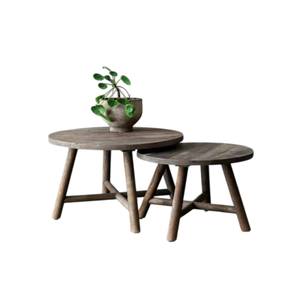 Premium Reclaimed Mango Wood Eco-Friendly Durable Modular <b>Coffee</b> <b>Table</b> <b>Rustic</b> Farmhouse Vintage Design Living Room Furniture - Product Image 1
