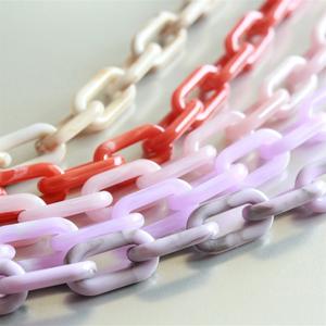 home decoration The Customization <b>resin</b> Chain links very big size and <b>clear</b> colors multi colors <b>resin</b> big links available - Product Image 4