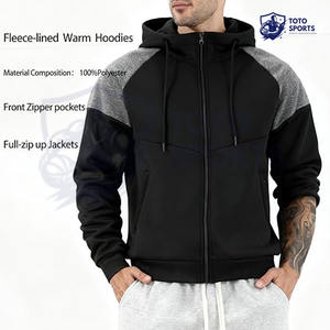 New Arrival Comfortable Slim Fit Lightweight Fabric Breathable High Quality Reasonable Price Casual Wear <b>Men</b> Full Zip <b>Hoodie</b> - Product Image 6