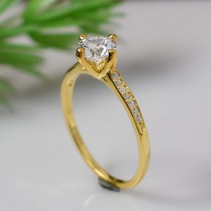 Round Shape Pear Cut <b>Cubic</b> <b>Zirconia</b> Accents 925 Sterling Silver Luxury <b>Wedding</b> Engagement <b>Ring</b> Set for Women Party - Product Image 6