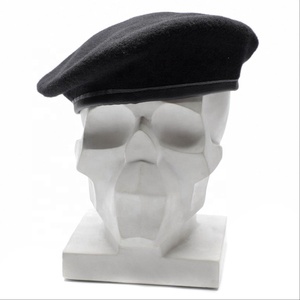 หมวกเบเร่ต์ขนสัตว์แบบคลาสสิกวินเทจ  รับผลิตแบบ OEM ODM ตามสั่ง - Product Image 3