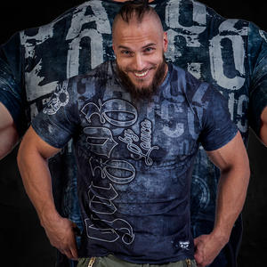 T-shirt homme à manches courtes 2026 imprimé DTF, tissu épais 300 GSM, pour la mode hivernale - Product Image 6