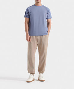 T-shirt Streetwear Homme Oversize en Coton Tricoté 100% Haute Qualité 220 g/m² Grammage Lourd, Coupe Courte, Sérigraphié, Écologique - Product Image 1