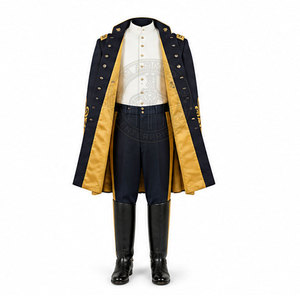 Uniforme de marin de reproduction traditionnelle avec un style vintage, en tissu polaire respirant et design durable, idéal pour les collections de musées - Product Image 4