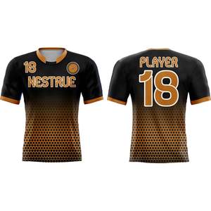 Camiseta de Fútbol Personalizada de Alta Gama, Sublimación Completa, Uniforme Deportivo con Absorción de Humedad, Fabricante OEM, Camiseta de Fútbol al por Mayor para Hombre - Product Image 4
