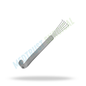 เครื่องมือผ่าตัดกระดูกสันหลัง Anderson Bear Claw Retractor ขนาด 12 ซม. สำหรับการดึงเนื้อเยื่อ - Product Image 3