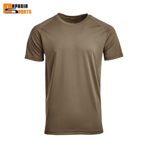 Lightweight 160GSM 86% <b>Polyester</b> 14% Spandex Quick Dry Blank Running Short Sleeve Loose Custom Sport <b>T</b> <b>Shirt</b> - Product Image 4