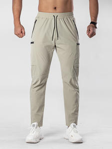 Trending Activewear Gym Training Pants For Men Custom 2026 Top Quality Material Spandex Fitnesswear Pants And <b>Trousers</b> OEM ODM - Product Image 2