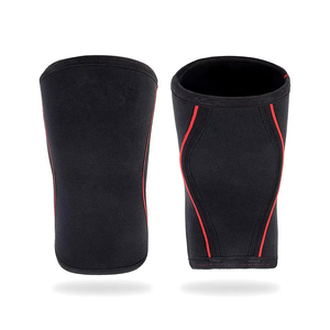Rodillera elástica de soporte para levantamiento de pesas, ajustable, protectora y de seguridad - Product Image 2