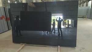 SILO INDIA BG001 Indian Black PearlGranite Slabs Polished Modern Design Kitchen Countertops Floor Apartment Villa Mall Hotel - Product Image 6