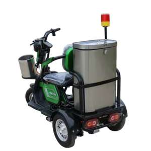 รถเก็บขยะไฟฟ้าแบบสามล้อที่เป็นมิตรกับสิ่งแวดล้อม - Product Image 4