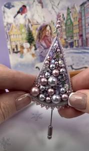 Hermoso Broche Bordado a Mano con Cuentas, Pin de Diseño para Solapa, Suéter, Mochila y Bolso - Product Image 2